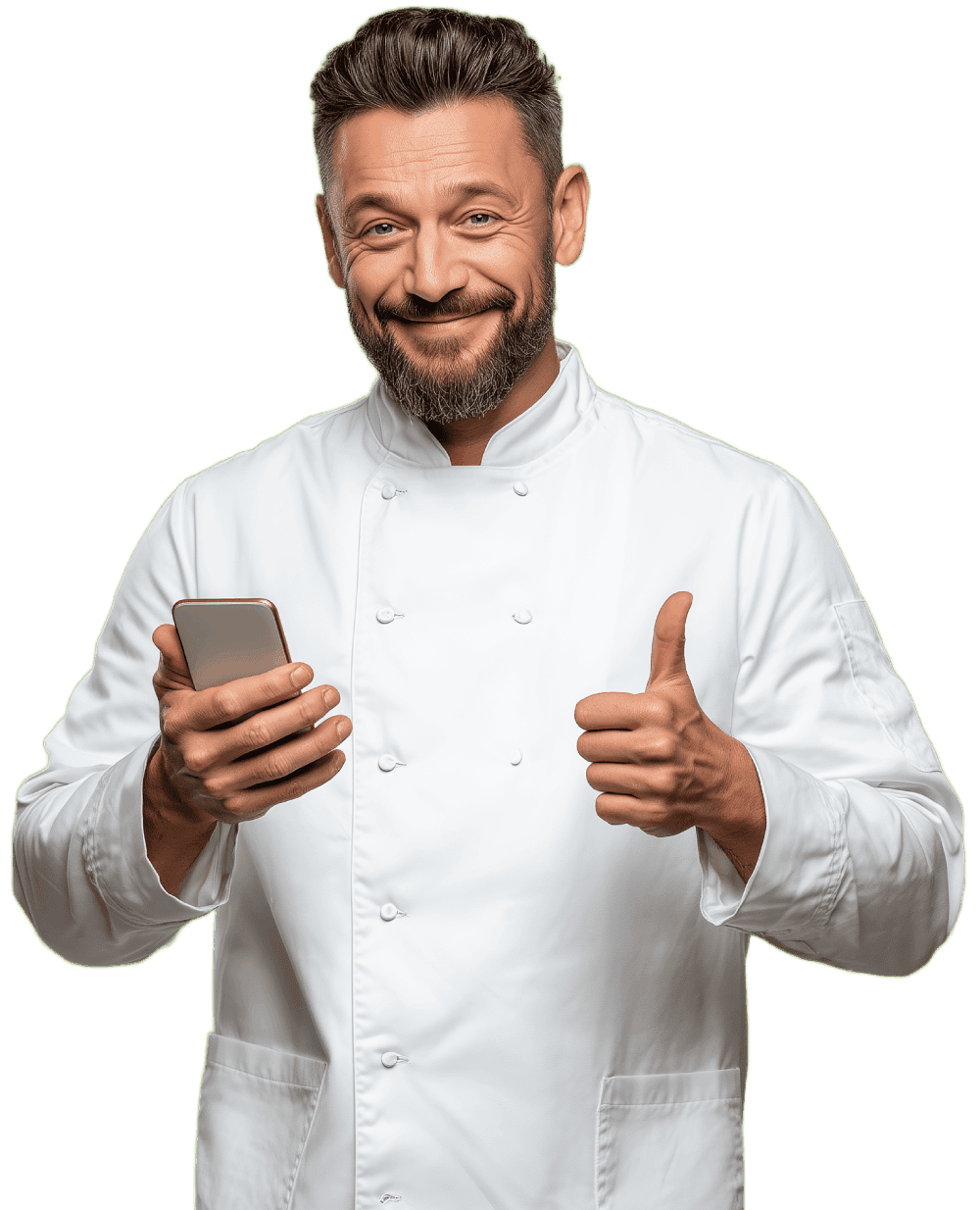 Restaurangpersonal som använder KrogCoach